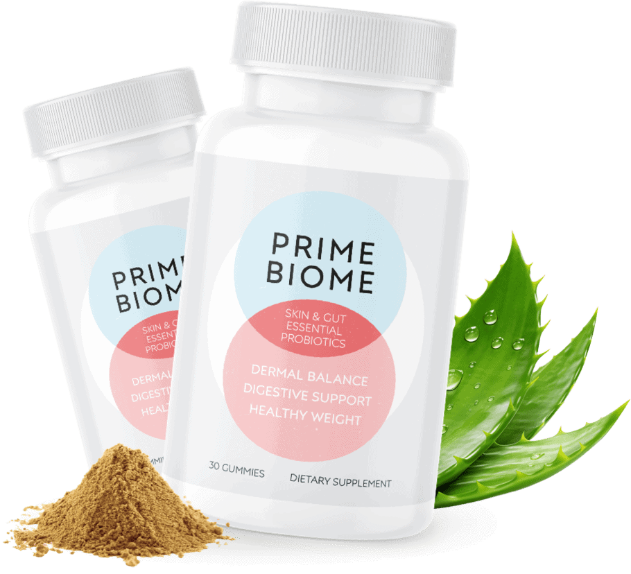 prime biome natural supllement - 2 bottles