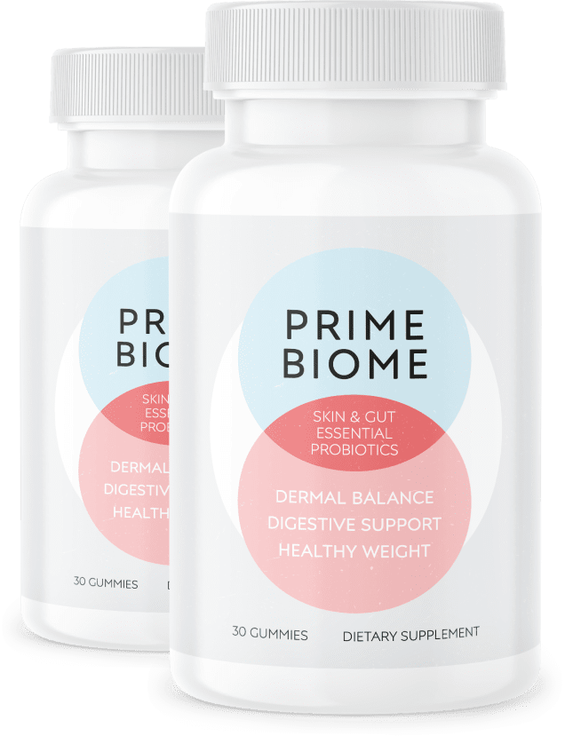 prime biome natural supllement - 2 bottles
